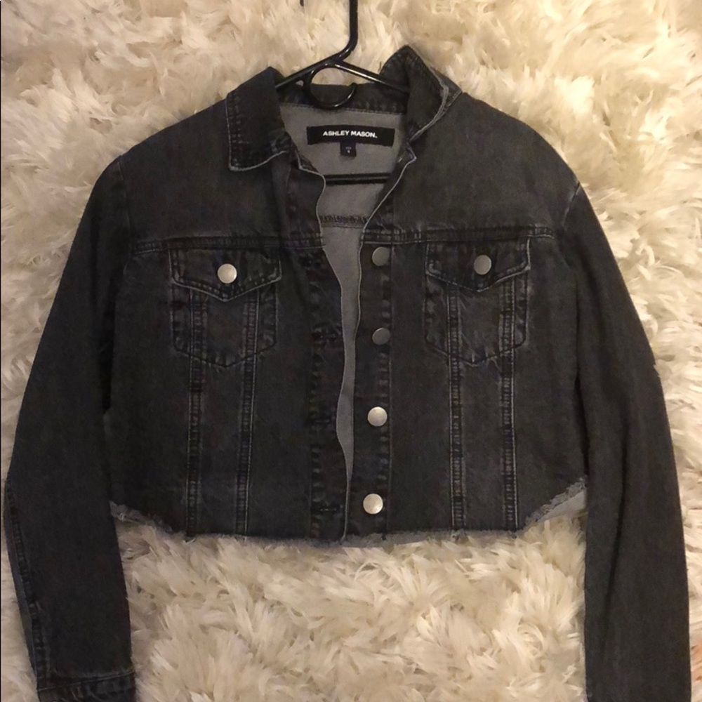 Black Jean Jacket